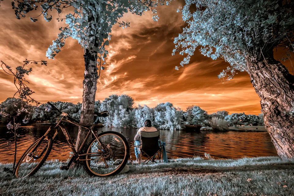 Infrared — photograph by Asaf Amran
