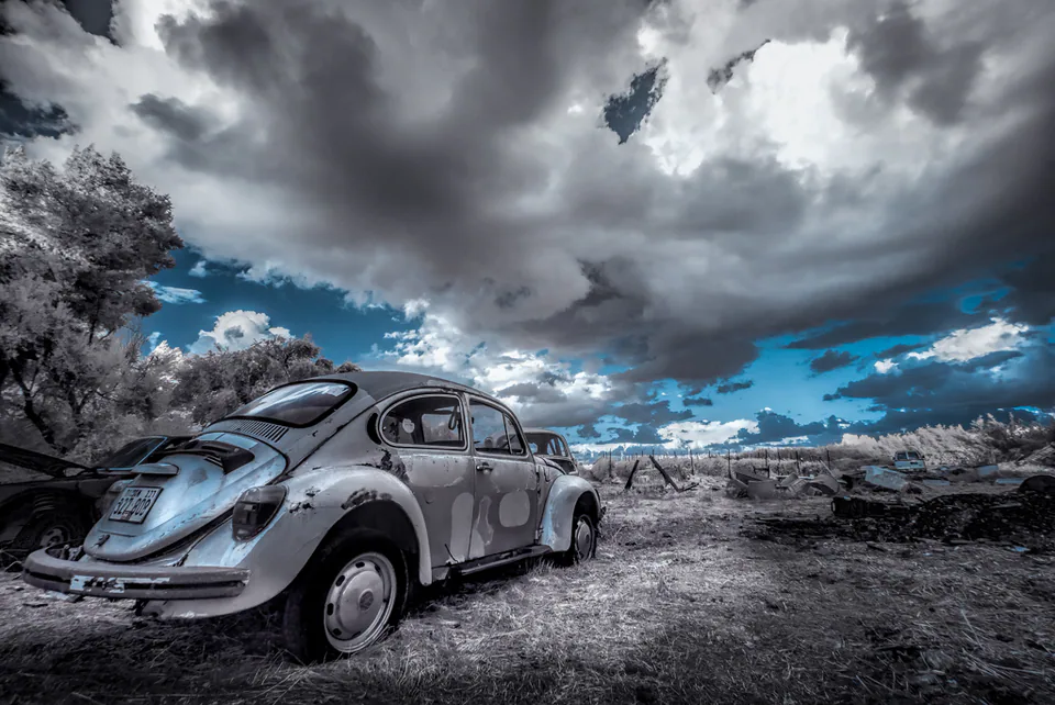 Infrared — photograph by Asaf Amran