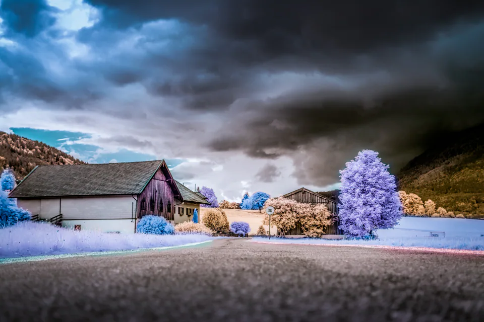 Infrared — photograph by Asaf Amran
