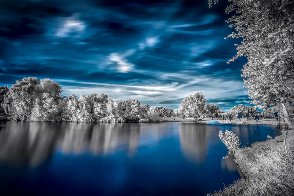 Infrared — photograph by Asaf Amran